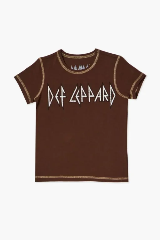 Girls Def Leppard Graphic Tee (Kids)