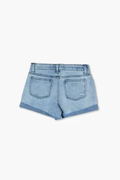 Girls Distressed Denim Shorts (Kids)