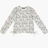 Girls Ditsy Floral Print Top (Kids)