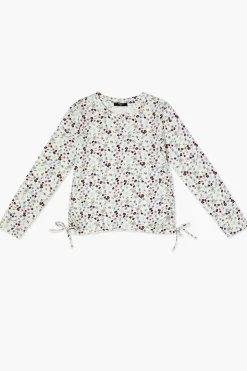 Girls Ditsy Floral Print Top (Kids)