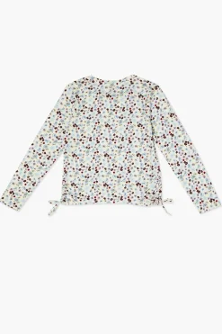 Girls Ditsy Floral Print Top (Kids)
