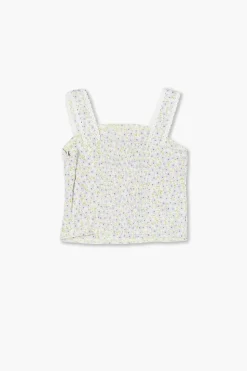 Girls Ditsy Floral Print Tank Top (Kids)