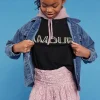 Girls Embellished Amour Graphic Tee (Kids)