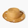 Girls Embroidered Floppy Hat (Kids)