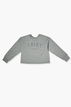 Girls Fairy Graphic Pullover (Kids)