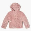 Girls Faux Fur Zip-Up Coat (Kids)