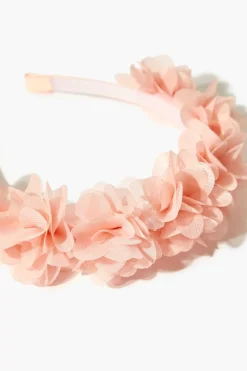 Girls Floral Embellished Headband (Kids)