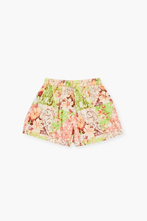 Girls Floral Patchwork Shorts (Kids)