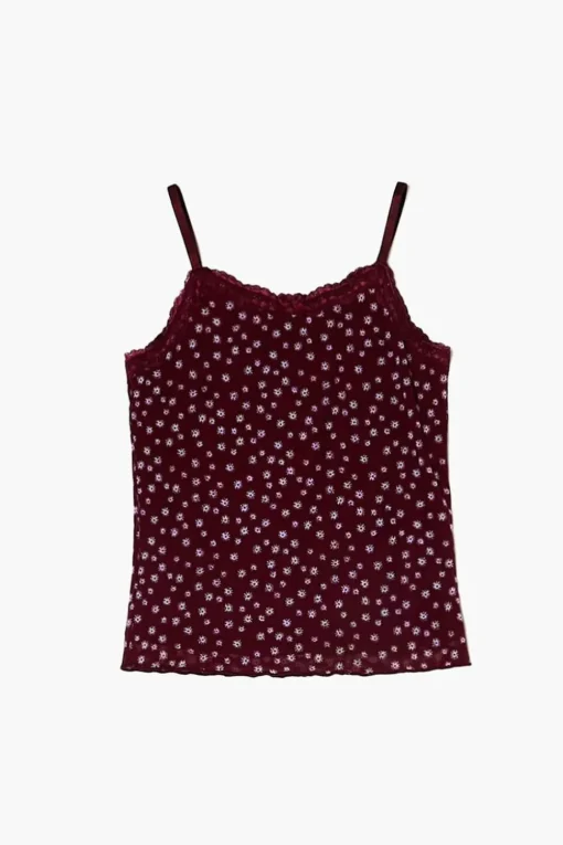 Girls Floral Print Cami (Kids)