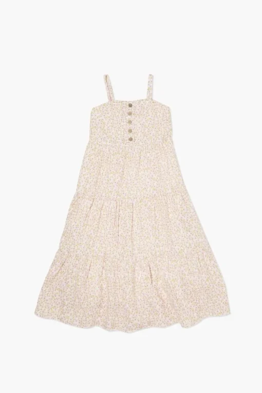 Girls Floral Print Dress (Kids)