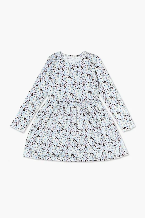 Girls Floral Print Dress (Kids)