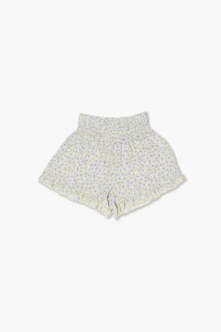 Girls Floral Print Shorts (Kids)