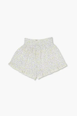 Girls Floral Print Shorts (Kids)