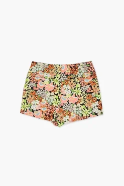 Girls Floral Print Shorts (Kids)