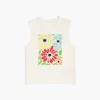 Girls Flower Graphic Muscle Tee (Kids)