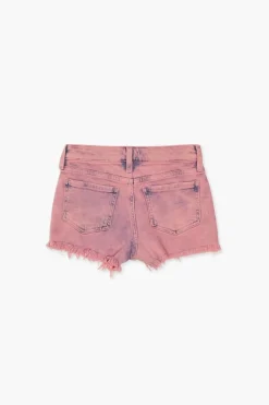 Girls Frayed Denim Shorts (Kids)