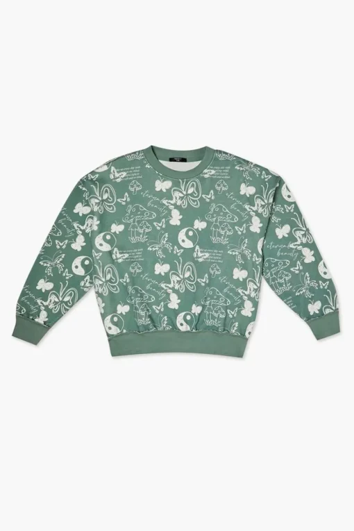 Girls Graphic Pullover (Kids)