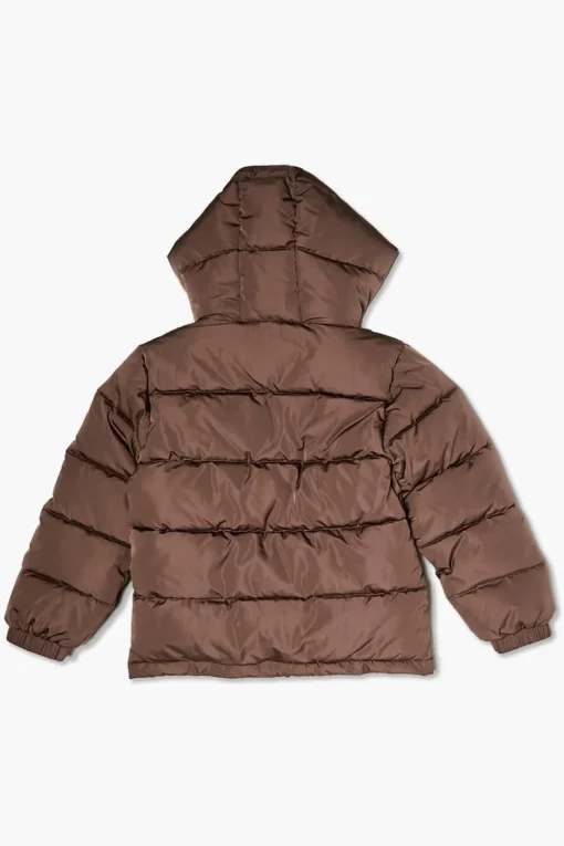 Girls Hooded Puffer Coat (Kids)