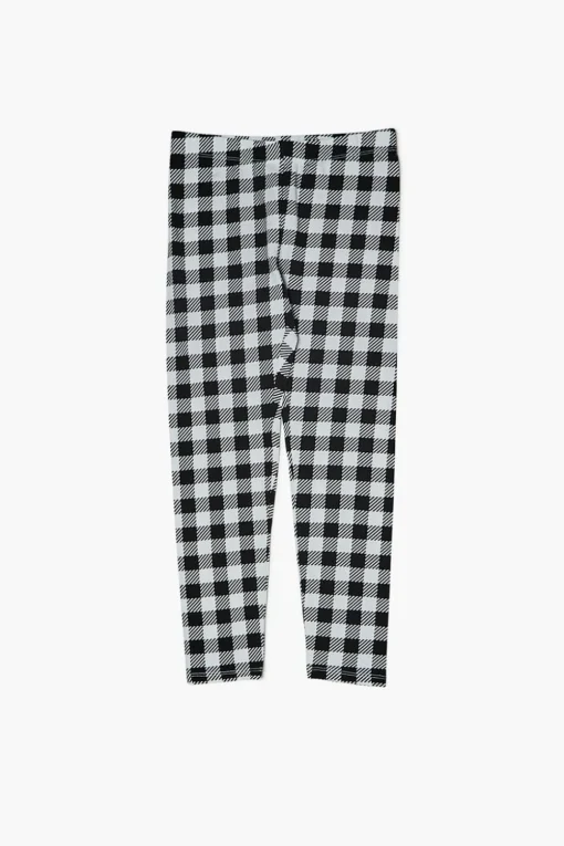 Girls Houndstooth Leggings (Kids)