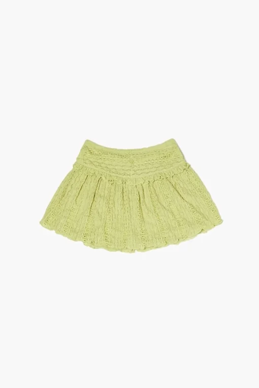 Girls Lettuce-Trim Skirt (Kids)