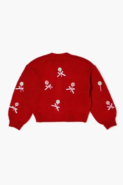 Girls Lollipop Cardigan Sweater (Kids)