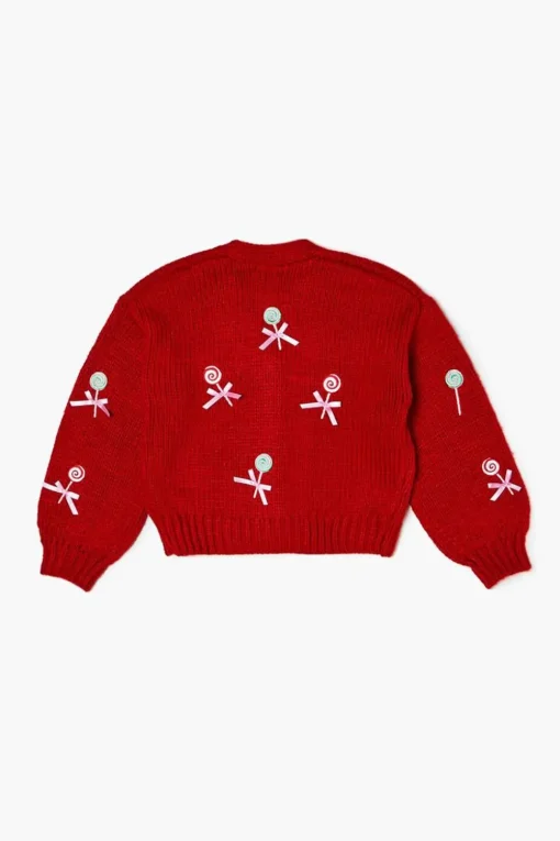 Girls Lollipop Cardigan Sweater (Kids)