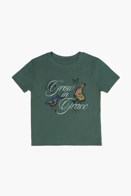 Girls Organically Grown Cotton Tee (Kids)
