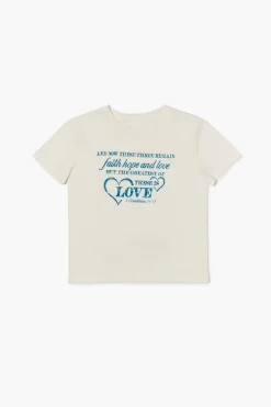 Girls Organically Grown Cotton Tee (Kids)