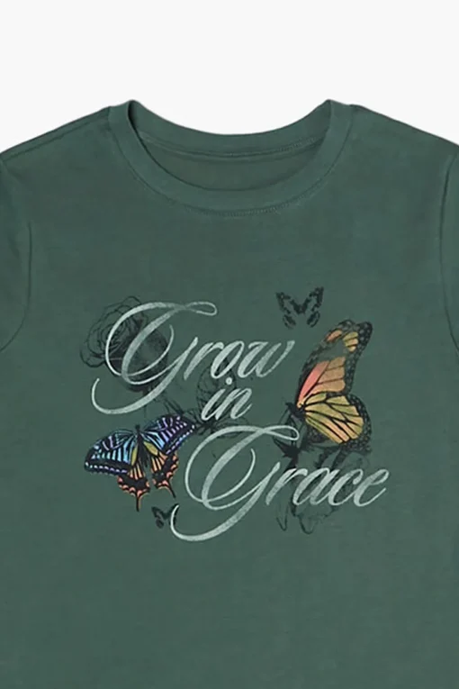 Girls Organically Grown Cotton Tee (Kids)