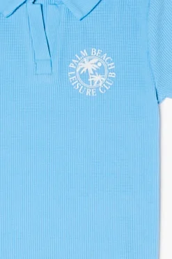 Girls Palm Beach Graphic Polo Shirt (Kids)