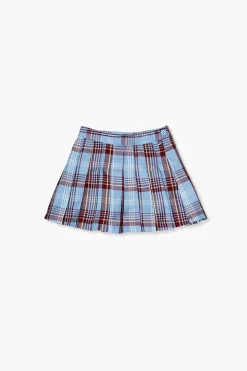 Girls Plaid A-Line Skirt (Kids)