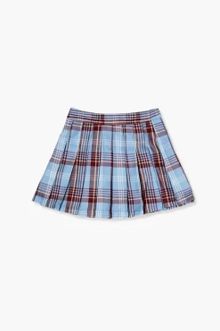 Girls Plaid A-Line Skirt (Kids)