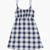 Girls Plaid Cami Dress (Kids)