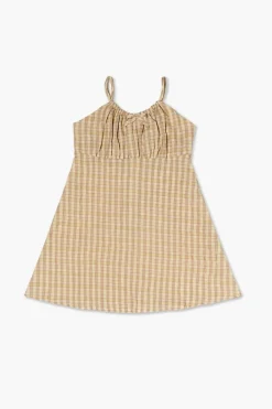 Girls Plaid Cami Dress (Kids)