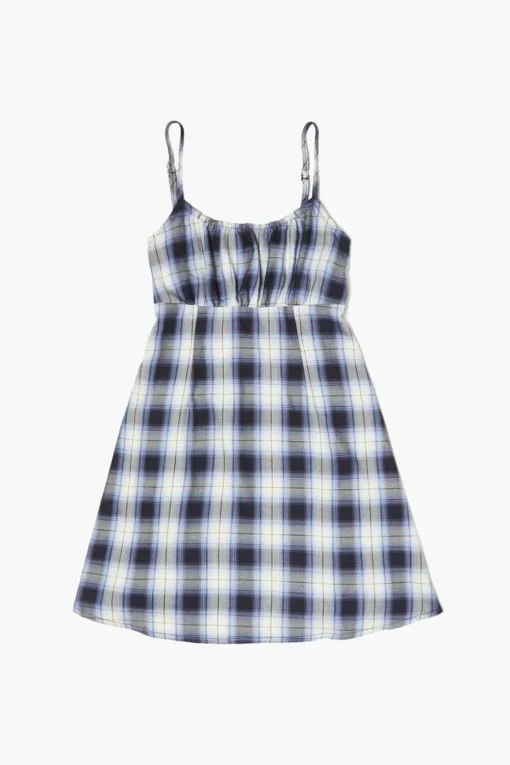 Girls Plaid Cami Dress (Kids)