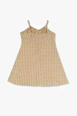 Girls Plaid Cami Dress (Kids)