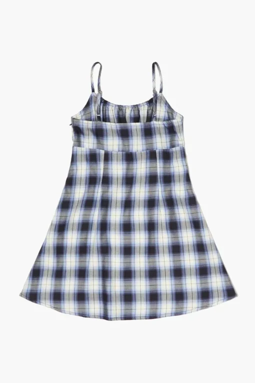 Girls Plaid Cami Dress (Kids)