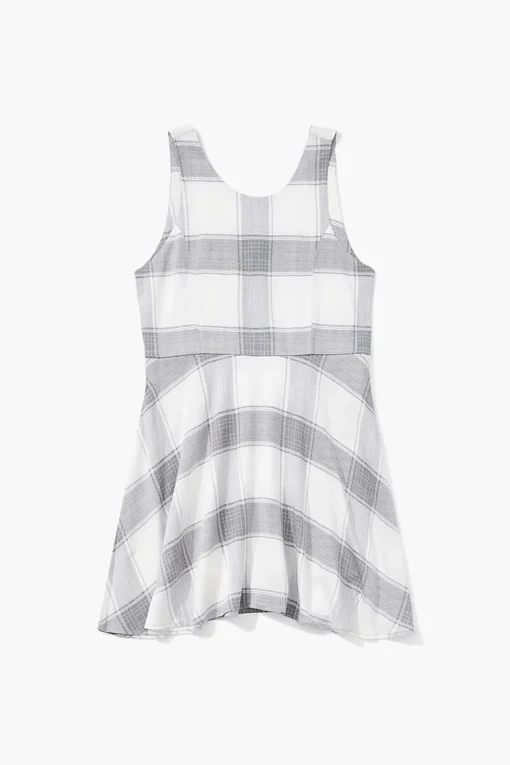 Girls Plaid Romper (Kids)