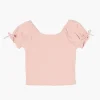 Girls Puff-Sleeve Top (Kids)
