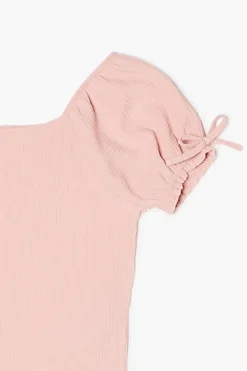Girls Puff-Sleeve Top (Kids)