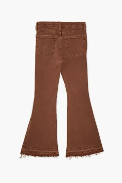 Girls Recycled Cotton Flare Jeans (Kids)