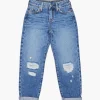Girls Recycled Cotton Jeans (Kids)