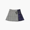Girls Reworked Plaid Skirt (Kids)
