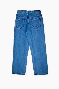 Girls Rhinestone-Striped Jeans (Kids)