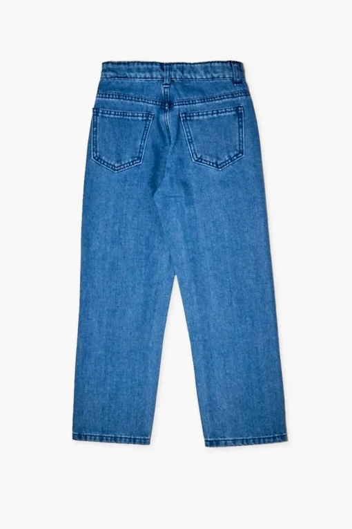 Girls Rhinestone-Striped Jeans (Kids)