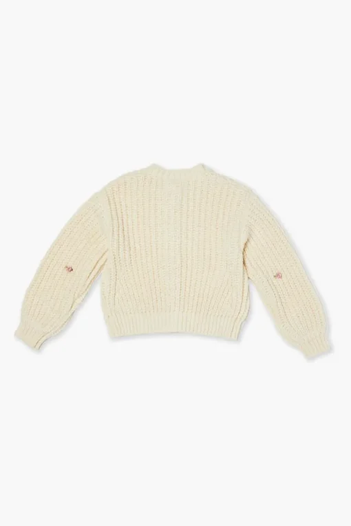 Girls Rose Cardigan Sweater (Kids)