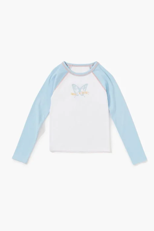 Girls 90S Vibe Baseball Tee (Kids)