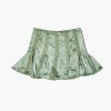 Girls Satin Pleated Skirt (Kids)