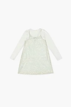 Girls Sequin Dress & Tee Set (Kids)