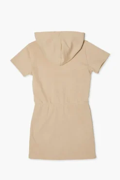 Girls Short-Sleeve Hoodie Dress (Kids)